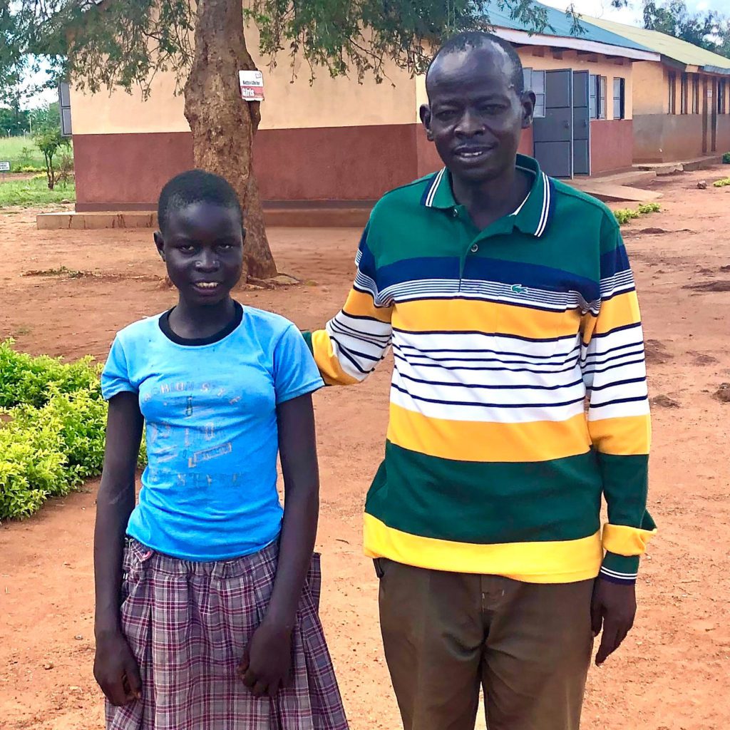 Elizabeth and her father Michael