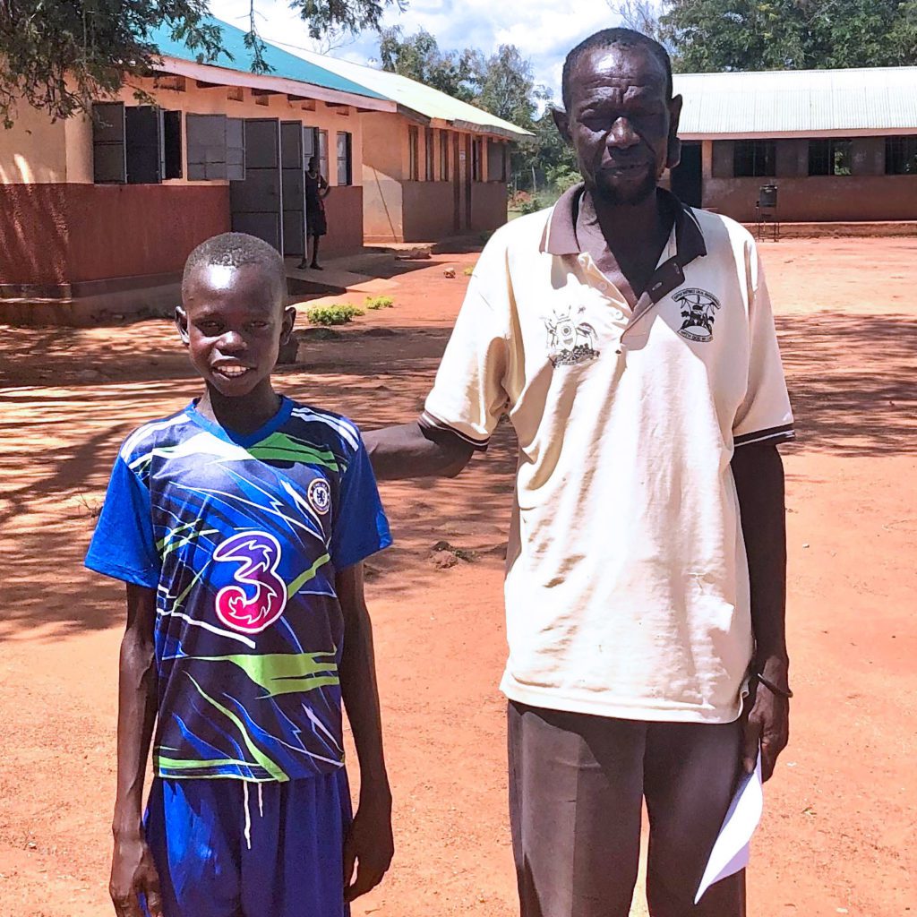 Isaac and his father Peter